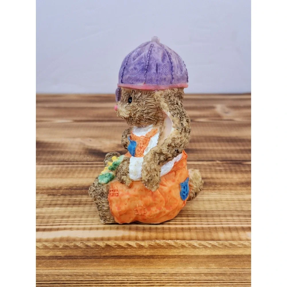 Easter Bunny Village Figurines Bunny Rabbit Accessories Spring‎ Decor
